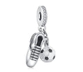 Charm Colgante Fútbol en Plata S925