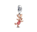 Charm Colgante Piglet en Plata S925