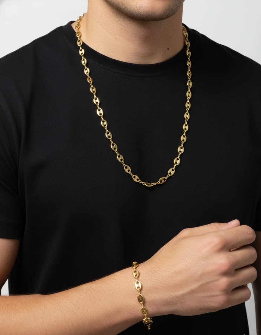 Combo grano de café caballero