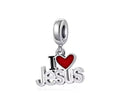 Charm Colgante Jesús Corazón en Plata S925