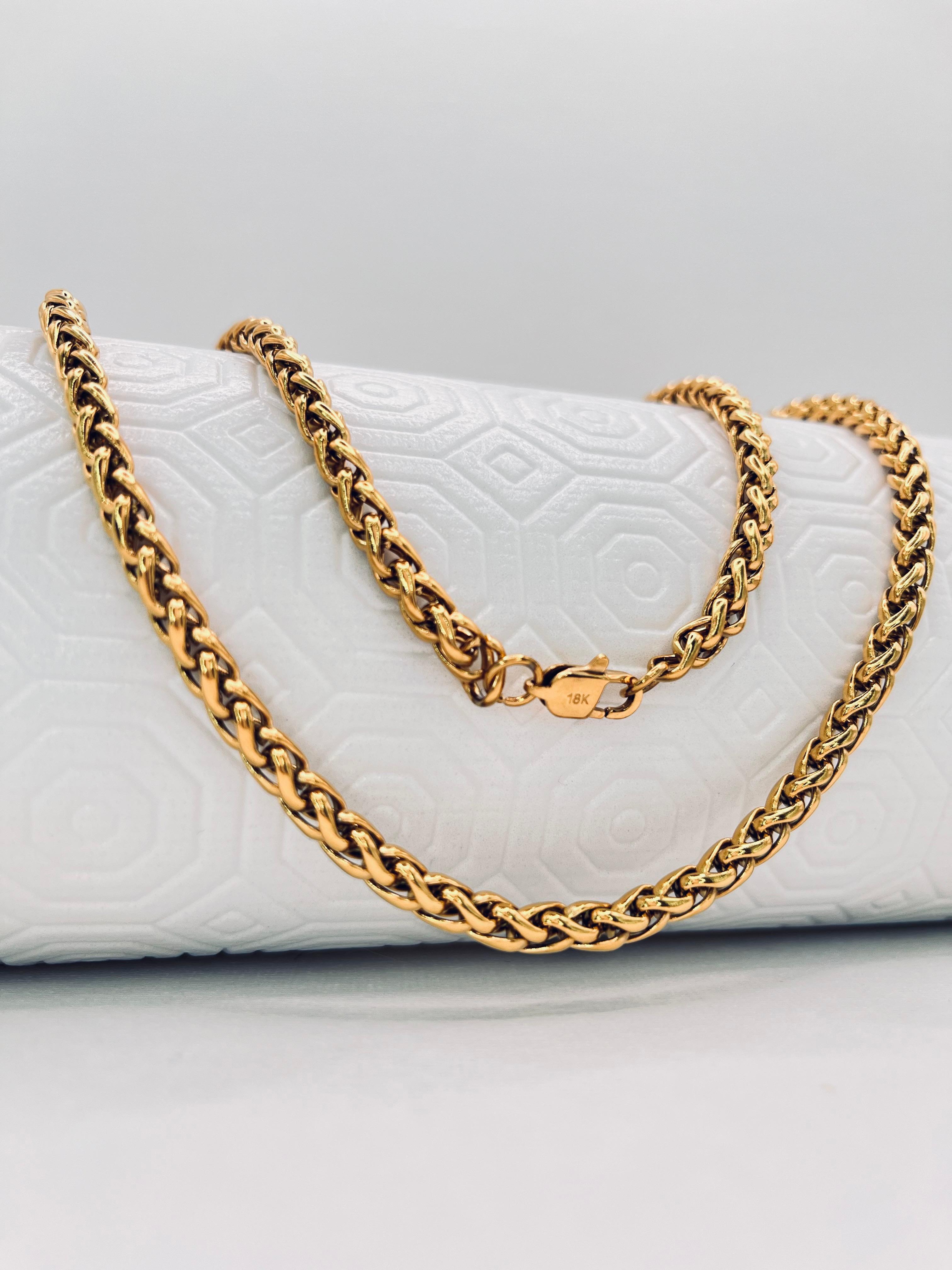 Cadena Trigo Para Caballero