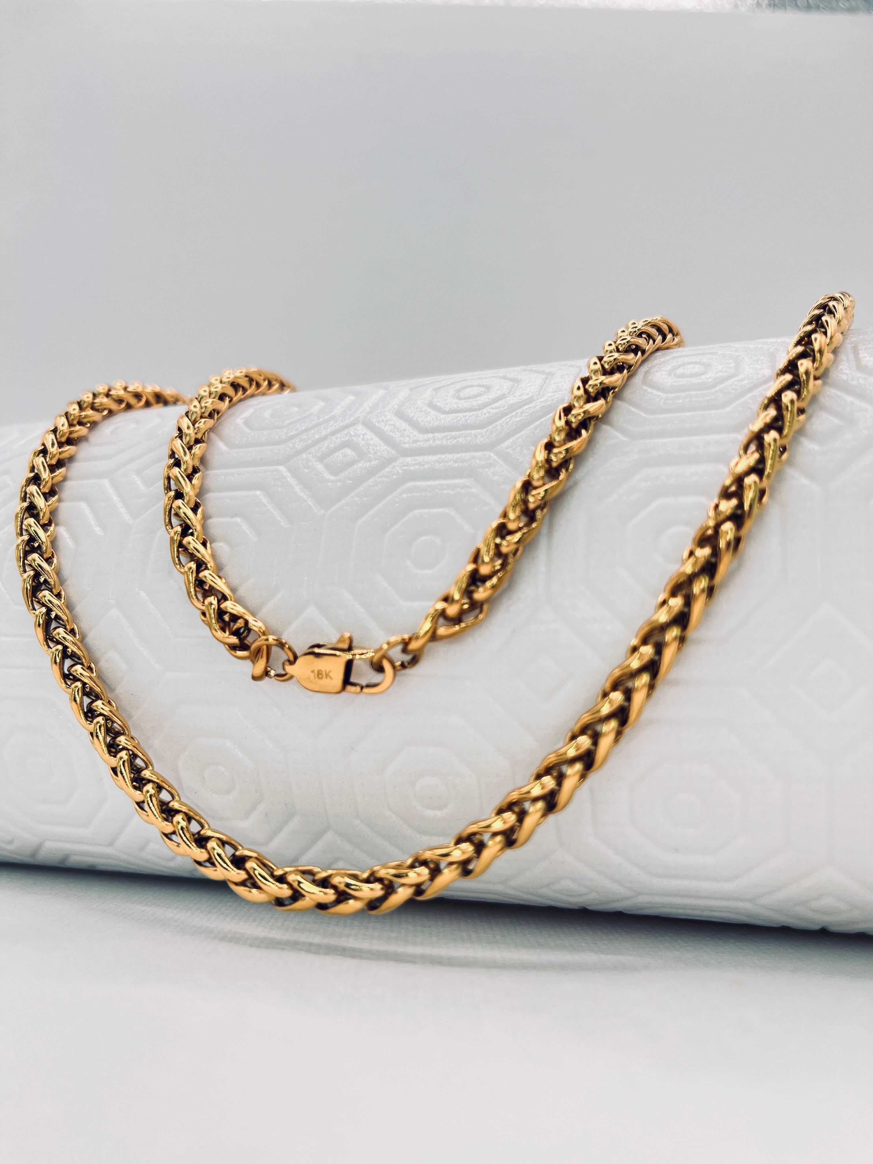 Cadena Trigo Para Caballero