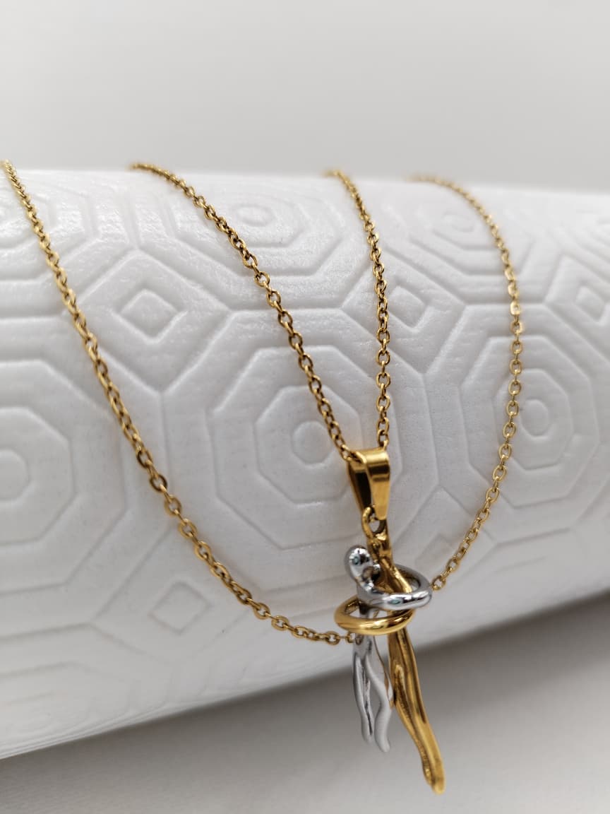 Cadena dije pareja Para Dama