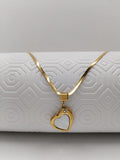Cadena White Heart Para Dama