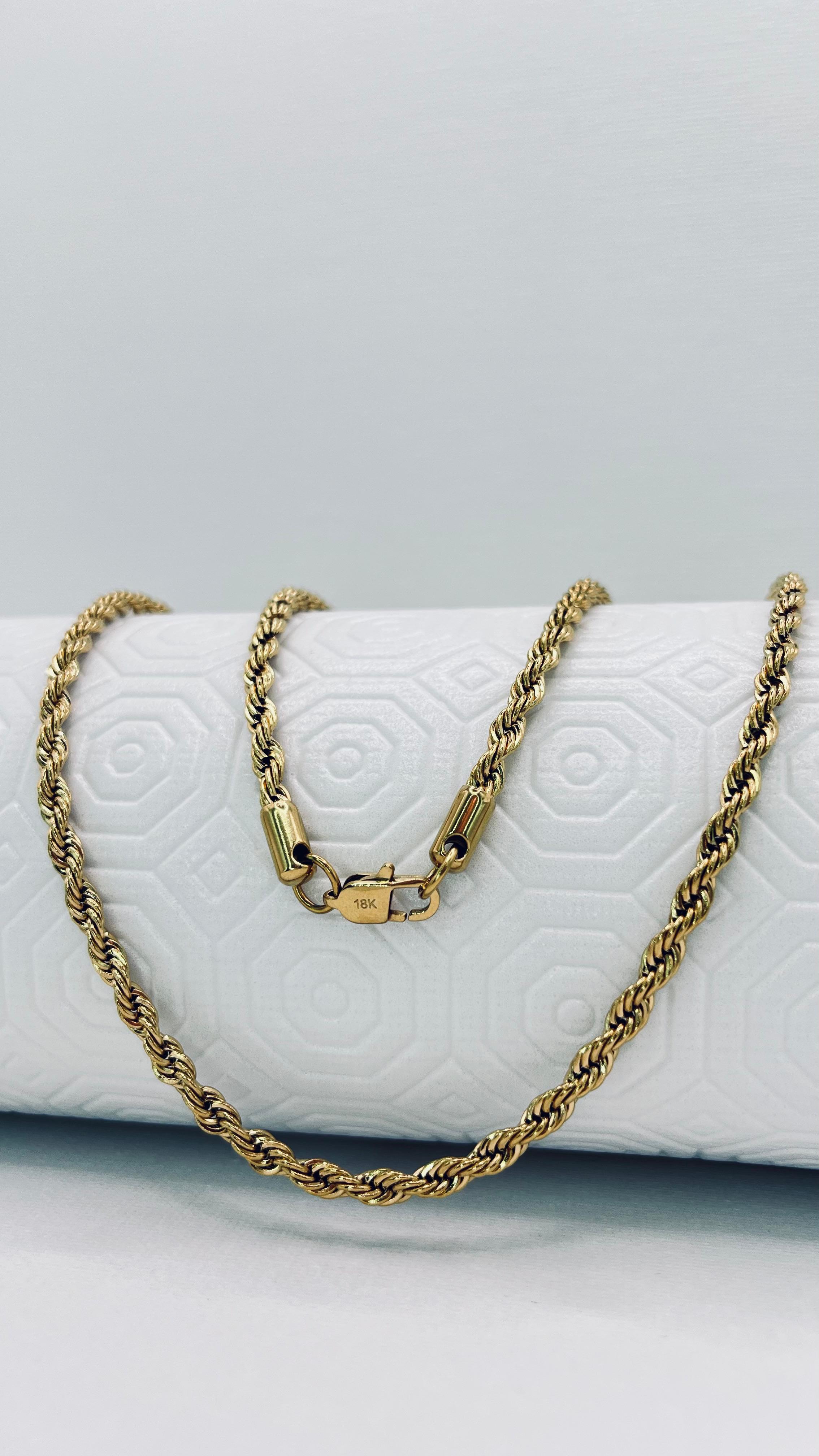 Cadena Lazo Trenzado Para Dama