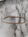 Pulsera lazo Oro Rosa Para Dama